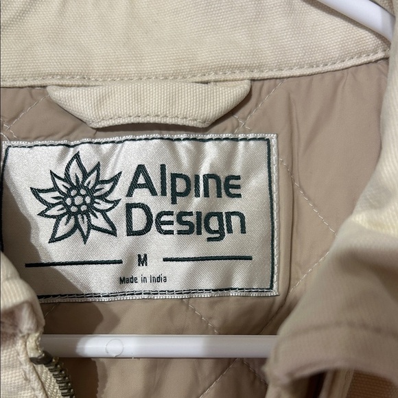 Alpine Design Cream Jean Jacket - Picture 4 of 4